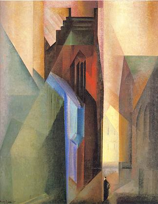 二号门楼 Torturm II (1925)，莱昂内尔·法宁格