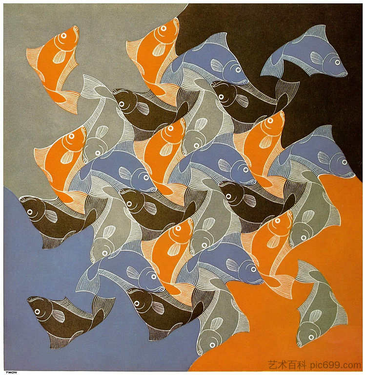 鱼 Fish,莫里兹·柯尼利斯·艾雪