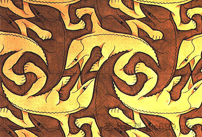 蜥蜴 Lizard (1937),莫里兹·柯尼利斯·艾雪