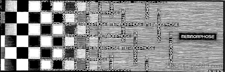 变形记II.节选7 Metamorphosis II excerpt 7 (1939)，莫里兹·柯尼利斯·艾雪