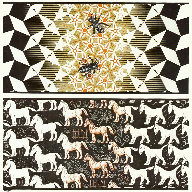 蜕变三 Metamorphosis III (1967 - 1968),莫里兹·柯尼利斯·艾雪