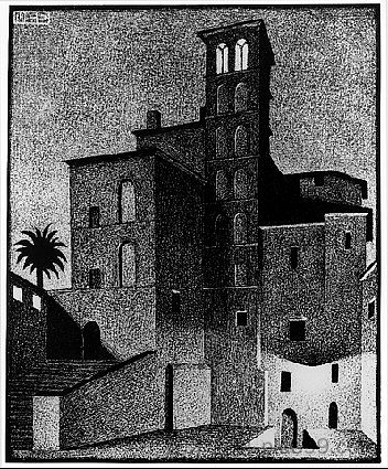 圣乔瓦尼和保罗,罗马(1936年5月) Ss. Giovanni et Paolo, Rome (May 1936) (1936),莫里兹·柯尼利斯·艾雪