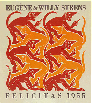 四大元素 – 火 The four elements – Fire (1952)，莫里兹·柯尼利斯·艾雪