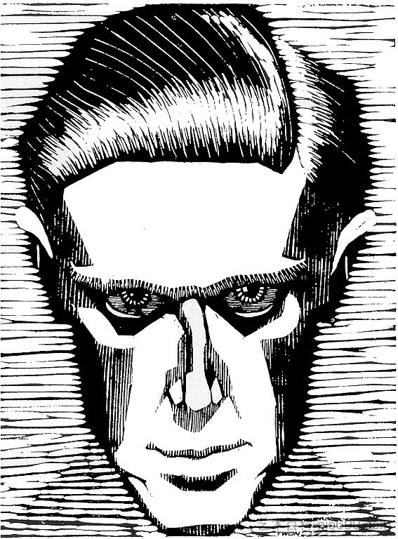 自画像 Self Portrait (1919)，莫里兹·柯尼利斯·艾雪