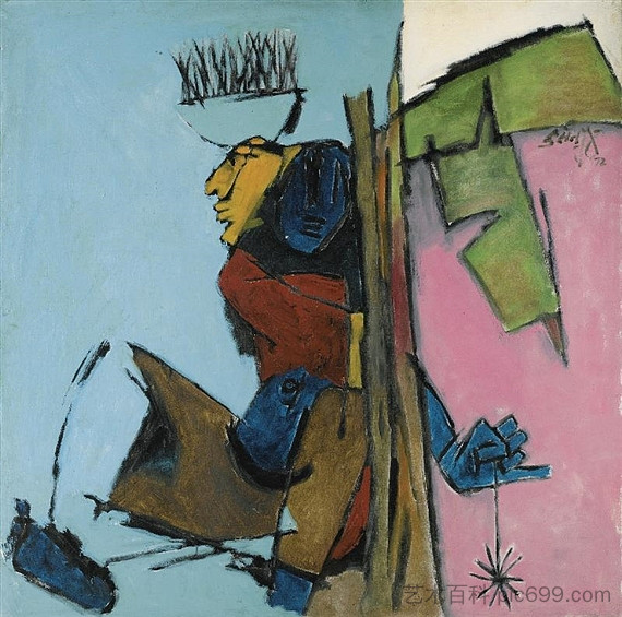 女人与蜘蛛 Woman with Spider (1972)，胡森