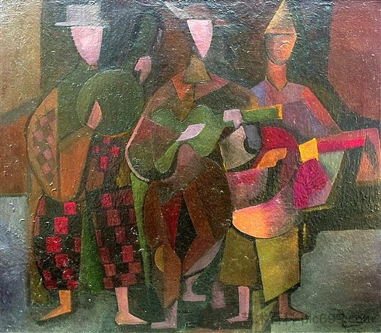 三位音乐家 Three Musicians (1926)，马克西