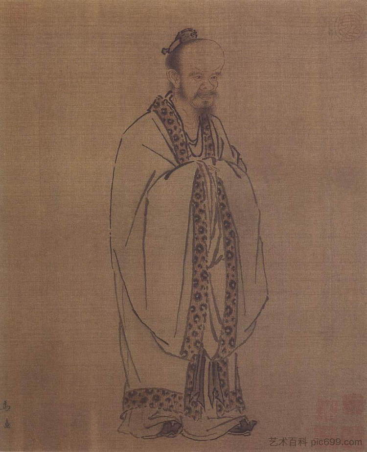 孔子 Confucius，马源