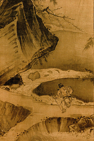 跳舞和唱歌（农民下班归来）（细节2） Dancing and Singing (Peasants Returning from Work) (detail 2)，马源