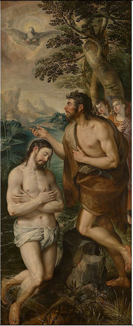 耶稣的洗礼 Baptism of Jesus，马尔滕·德·沃斯