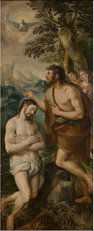 耶稣的洗礼 Baptism of Jesus，马尔滕·德·沃斯