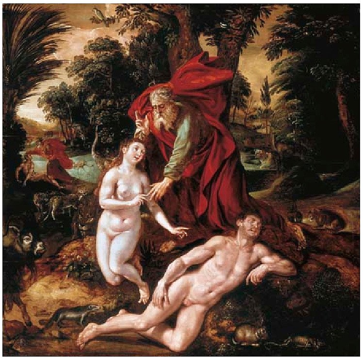 夏娃的创造 The Creation of Eve，马尔滕·德·沃斯