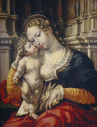 麦当娜和孩子 Madonna and Child (1527)，马布斯