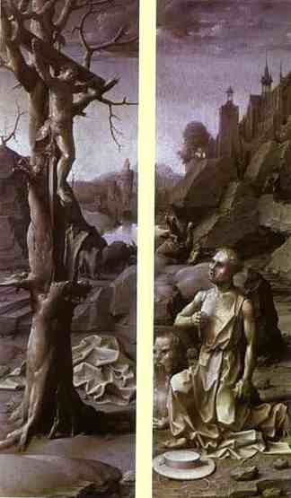 圣杰罗姆忏悔 St. Jerome Penitent (c.1512)，马布斯