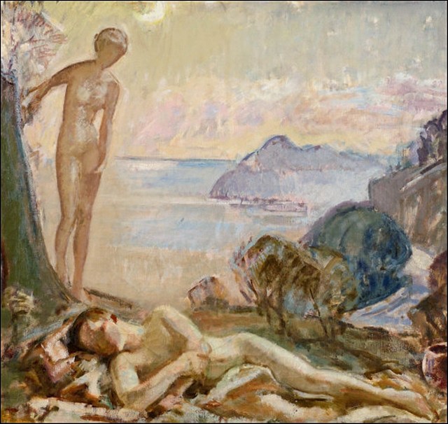 戴安娜和恩底弥翁 Diana and Endymion (1921)，马格努斯·恩凯尔
