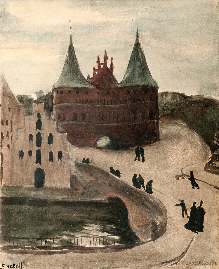 霍尔斯滕门 Holstentor，马格努斯·恩凯尔