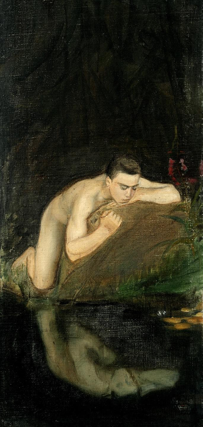 水仙 Narcissus (1896 - 1897)，马格努斯·恩凯尔