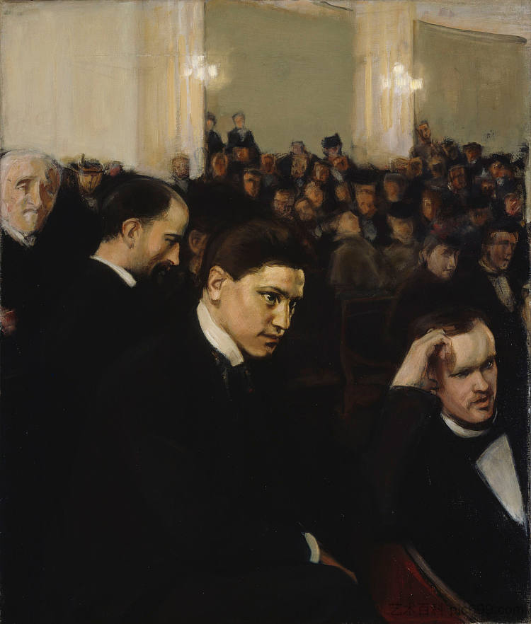 音乐会 The Concert (1898; Finland  )，马格努斯·恩凯尔