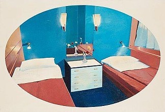 国家小屋（2号客房） State Cabin (Room 2) (1966)，马尔科姆·莫利