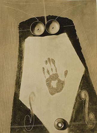 自画像组合 Self-Portrait Assemblage (1916)，曼·雷