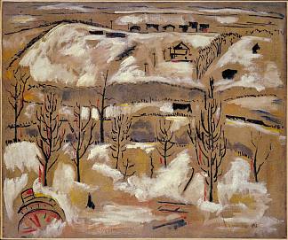 山丘 The hill (1913)，曼·雷