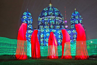 柏林灯光节 – 时间守护者 Festival of Lights Berlin – Guardians of Time，曼弗雷德·基隆霍夫