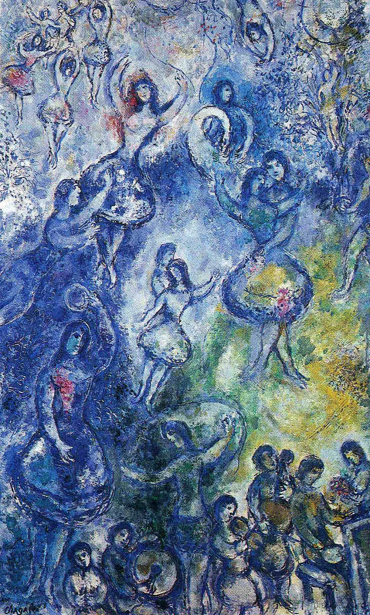 跳舞 Dance (1962; France  )，马克·夏加尔
