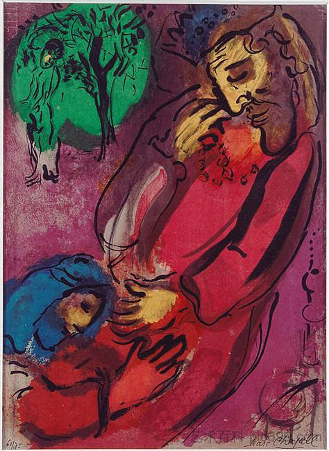 大卫和押沙龙 David and Absalom (1956; France ),马克·夏加尔