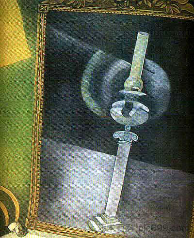 镜子 Mirror (1915)，马克·夏加尔