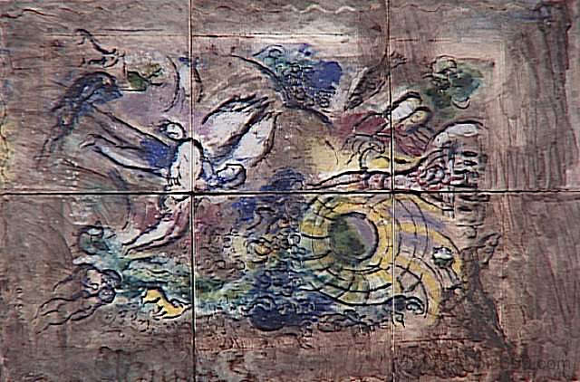 人类的创造 The Creation of Man (1959; France ),马克·夏加尔
