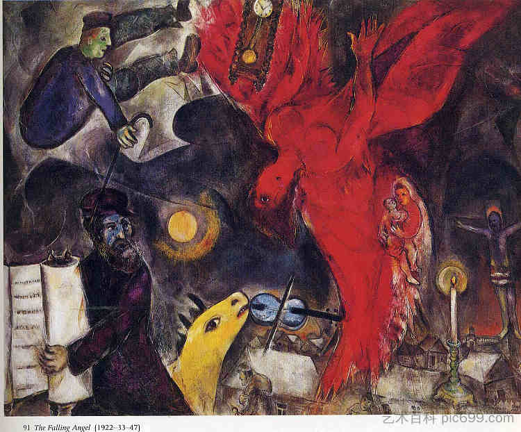堕落天使 The Falling Angel (1923 - 1947),马克·夏加尔