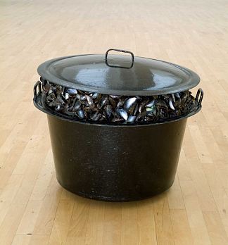 大锅贻贝 Large Pot of Mussels (1966)，布达埃尔