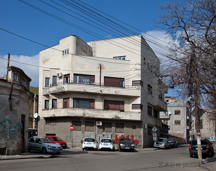 索利黄金大厦 Solly Gold Building (1934)，马塞尔·扬科