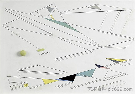 浮雕画 Peinture-relief (1961)，马塞尔·卡恩