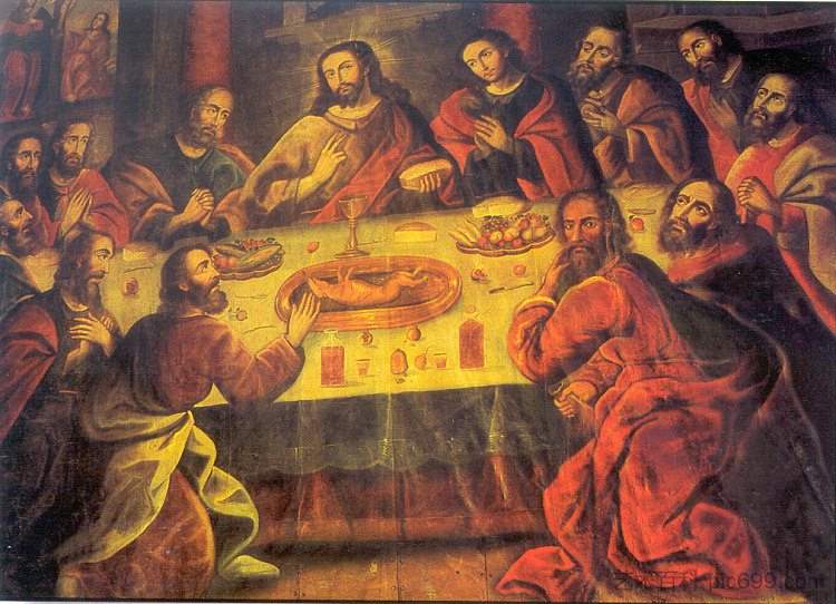 最后的晚餐 The Last Supper (1753)，马科斯·萨帕塔