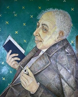 伊利亚·爱伦堡的肖像 Portrait of Ilya Ehrenburg (1956)，玛丽·沃罗比耶夫