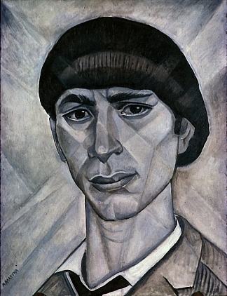 奥西普·扎德金的肖像 Portrait of Ossip Zadkine，玛丽·沃罗比耶夫