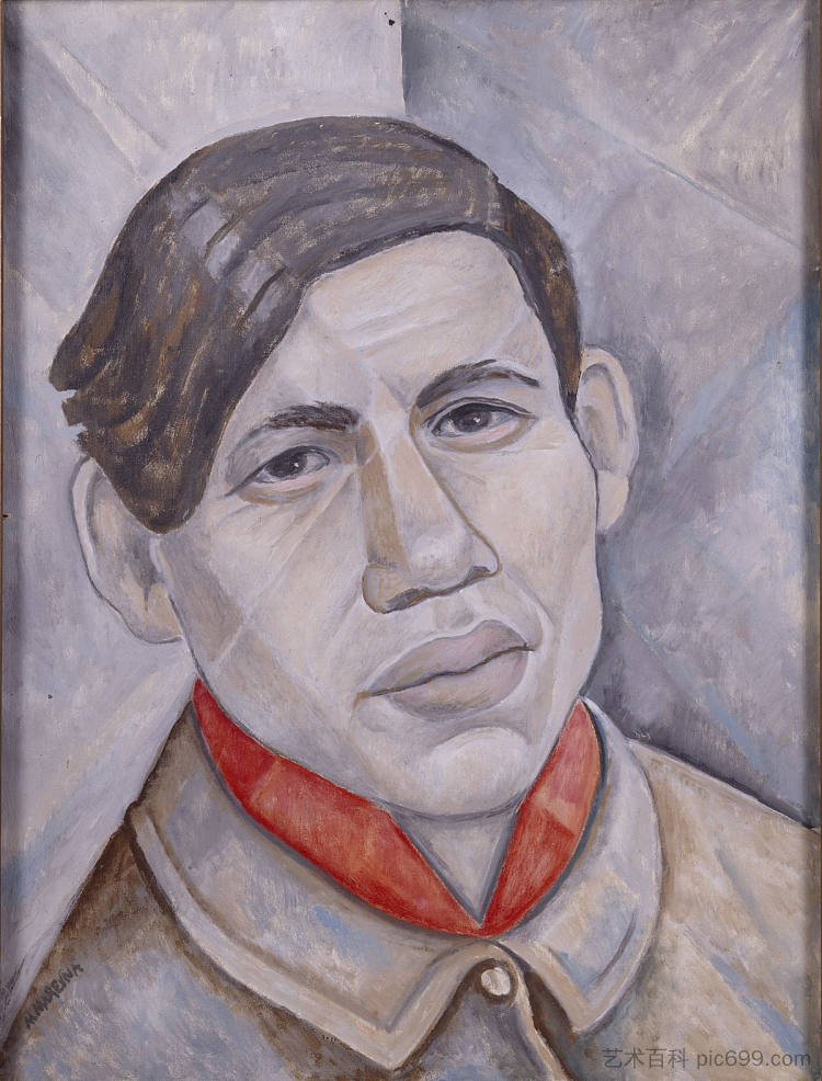苏丁的肖像 Portrait of Soutine (1955)，玛丽·沃罗比耶夫