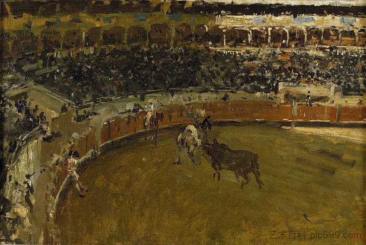 斗牛 The bullfight,玛丽亚·福尔图尼
