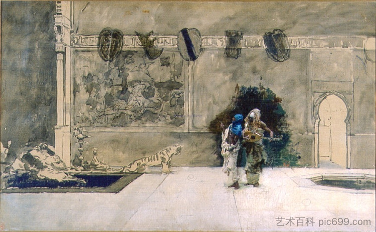 阿拉伯音乐家 Arab musicians,玛丽亚·福尔图尼