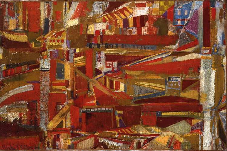 无题 Untitled (1949),玛丽亚·海伦娜·维埃拉·达·席尔瓦