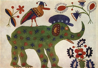 绿象 Green Elephant (1936; Ukraine                     )，玛丽亚普里马琴科