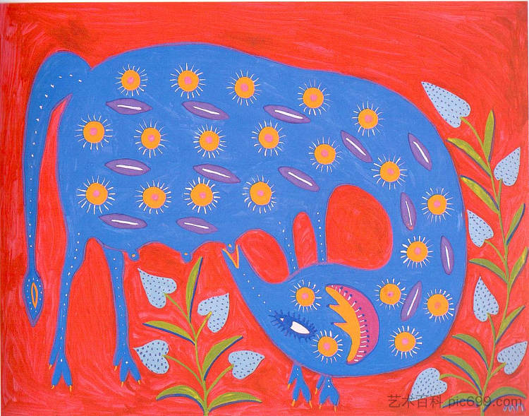 长脖子和瘙痒 Long-Necked and Itching (1977),玛丽亚普里马琴科