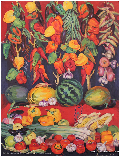 丰富：蔬菜 Abundance: vegetables (1967)，玛莉安·阿斯拉玛赞