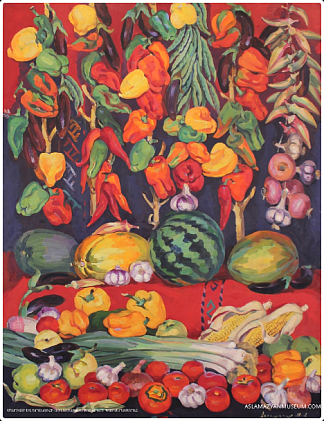 丰富：蔬菜 Abundance: vegetables (1967)，玛莉安·阿斯拉玛赞