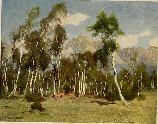 卢奇夫纳-富尔多的喀尔巴阡山脉 THE CARPATHIAN MOUNTAINS FROM LUCSIVNA-FURDO (1909)，玛丽安·斯托克斯