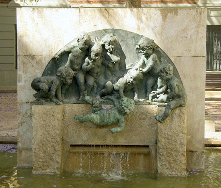 儿童喷泉 Fuente de los niños，马里亚诺·本利乌尔