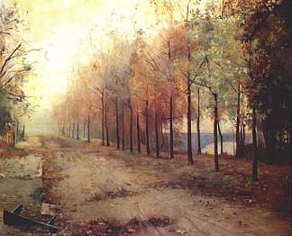 秋天 Autumn (1883)，玛丽·巴什基尔采夫