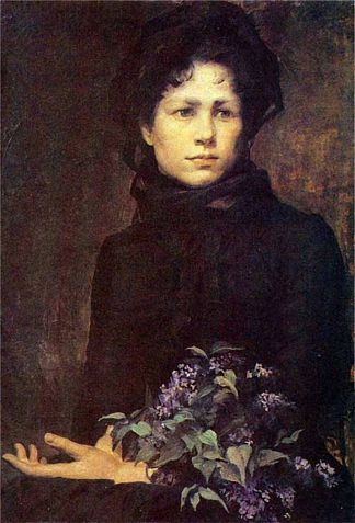 紫丁香 Lilacs (1880)，玛丽·巴什基尔采夫
