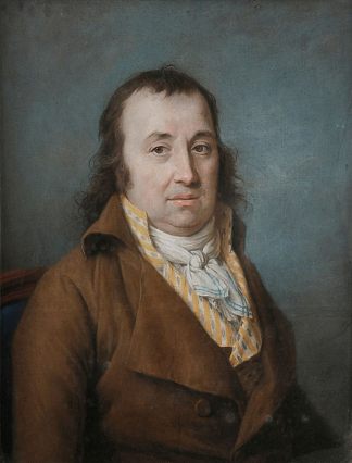 菲利普·雅克·克诺德雷尔的肖像 Portrait of Philippe Jacques Knoderer，玛丽-加布里埃尔·卡佩