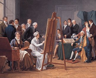 文森特夫人工作室 Atelier of Madame Vincent (1808)，玛丽-加布里埃尔·卡佩